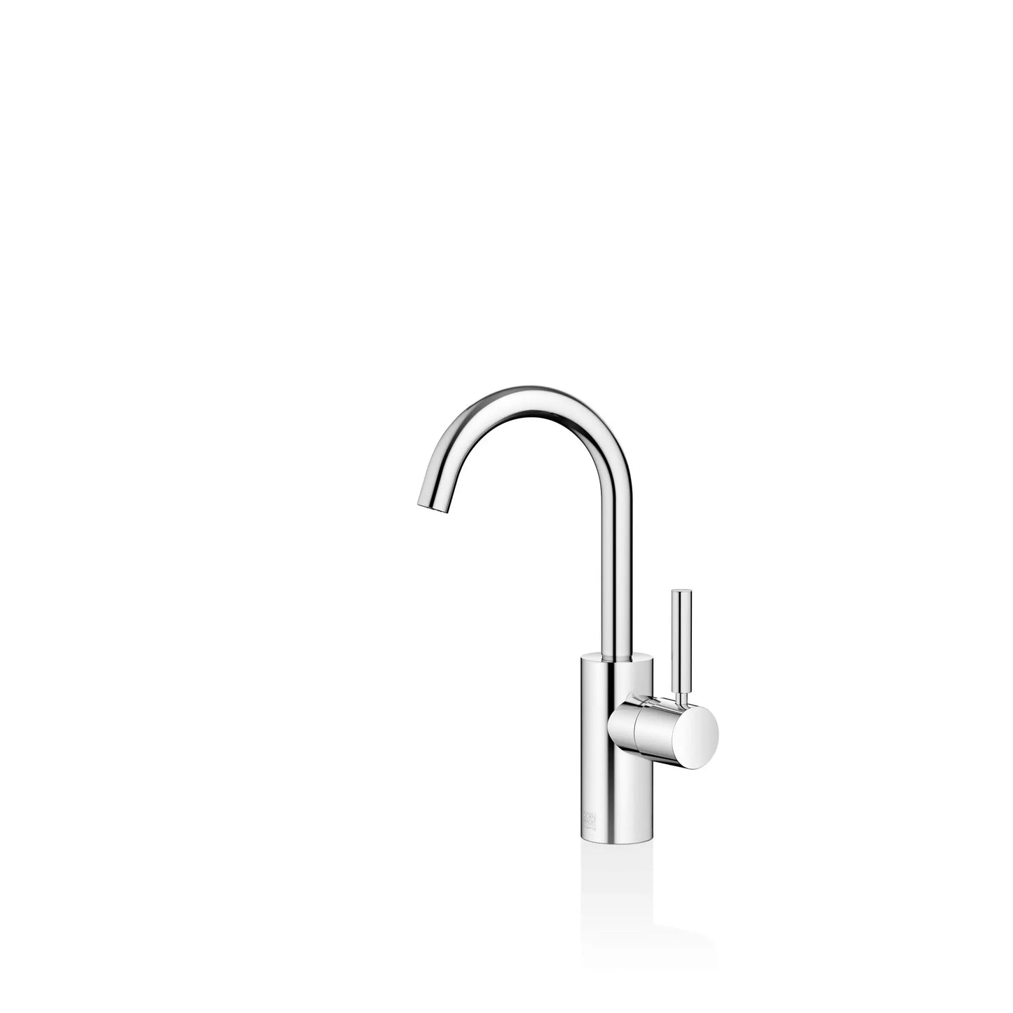 META Single-lever basin mixer without pop-up waste