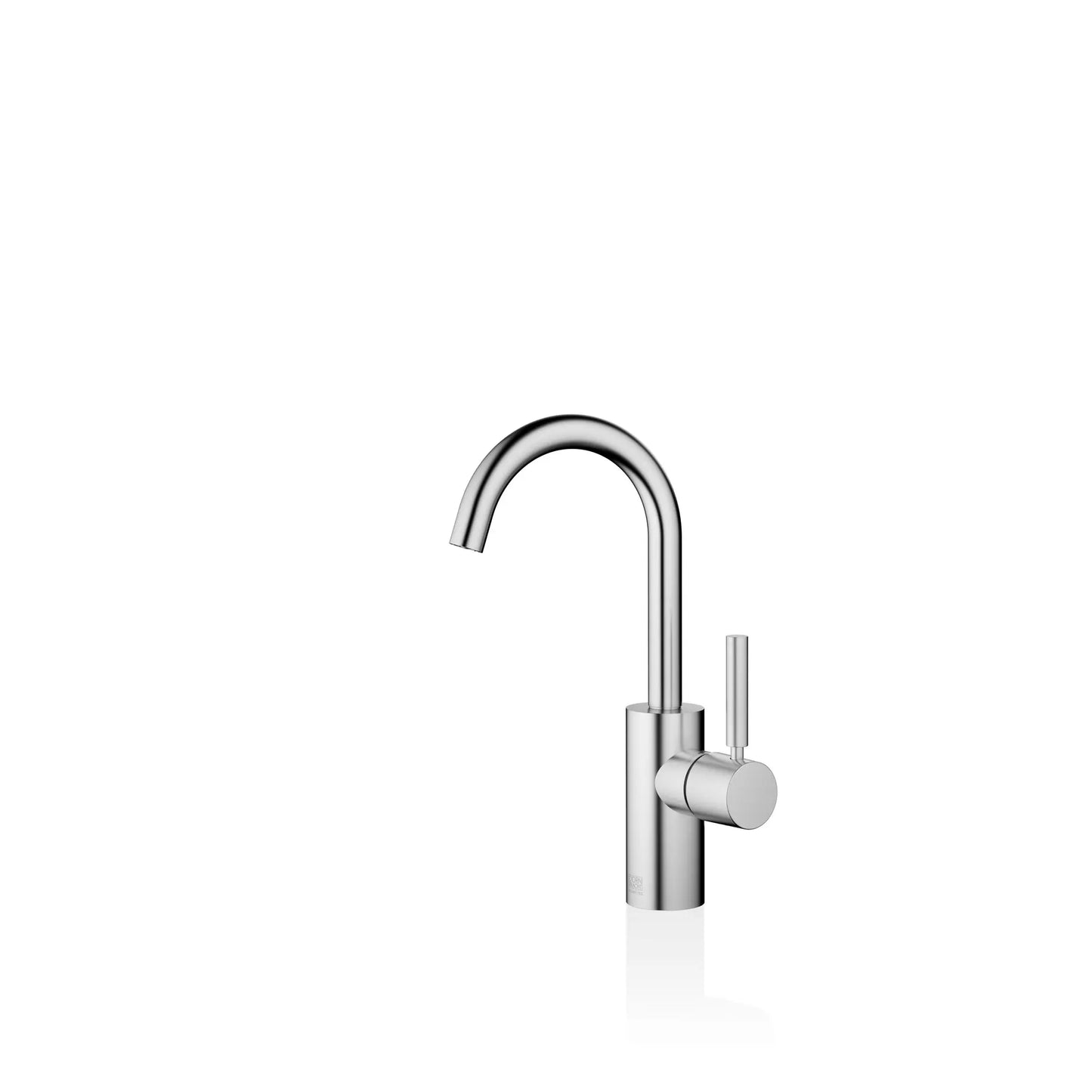 META Single-lever basin mixer without pop-up waste