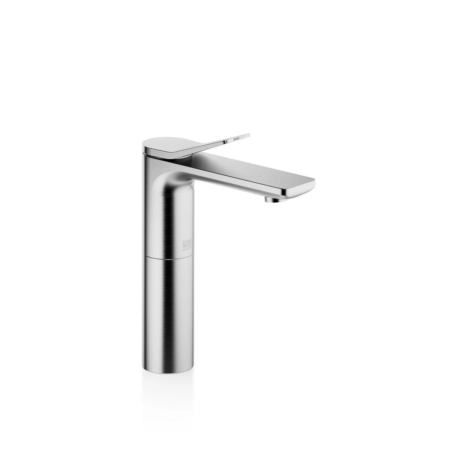 LISSÉ Single-lever basin mixer with high spout without pop-up waste