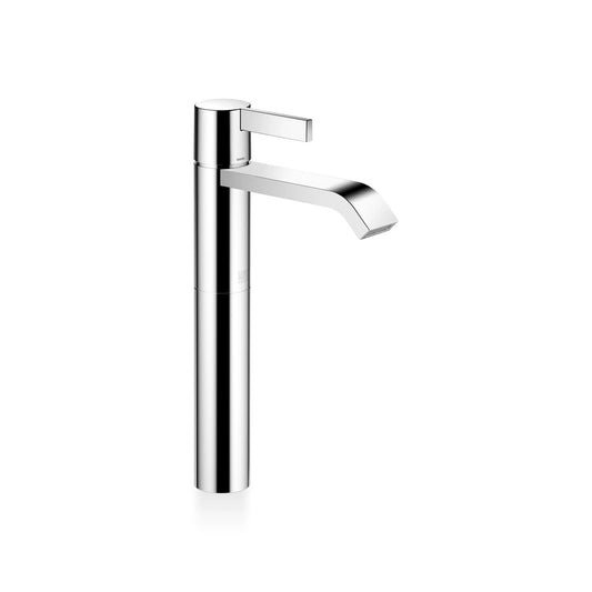 IMO Single-lever basin mixer with raised base without pop-up wast