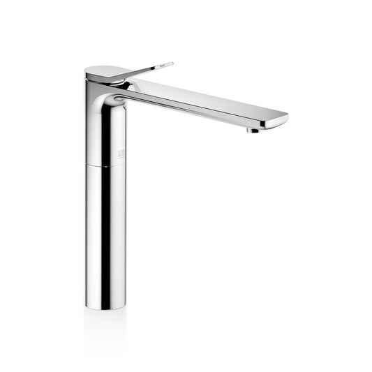 LISSÉ Single-lever basin mixer with raised base without pop-up wast