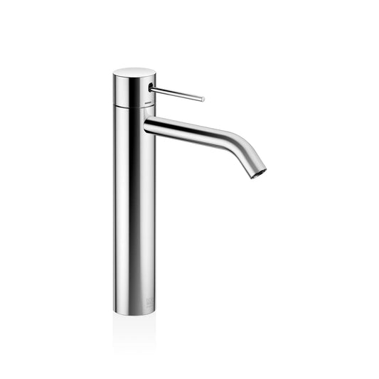 META SLIM Single-lever basin mixer with raised base without pop-up waste